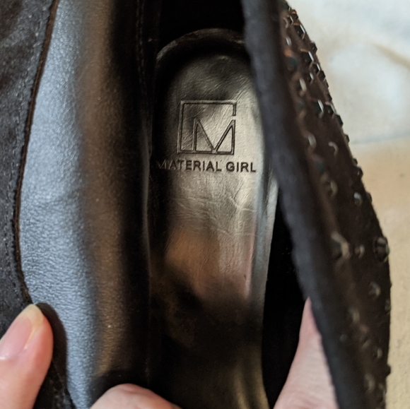 High heel ankle boots black rhinestones - Picture 6 of 7